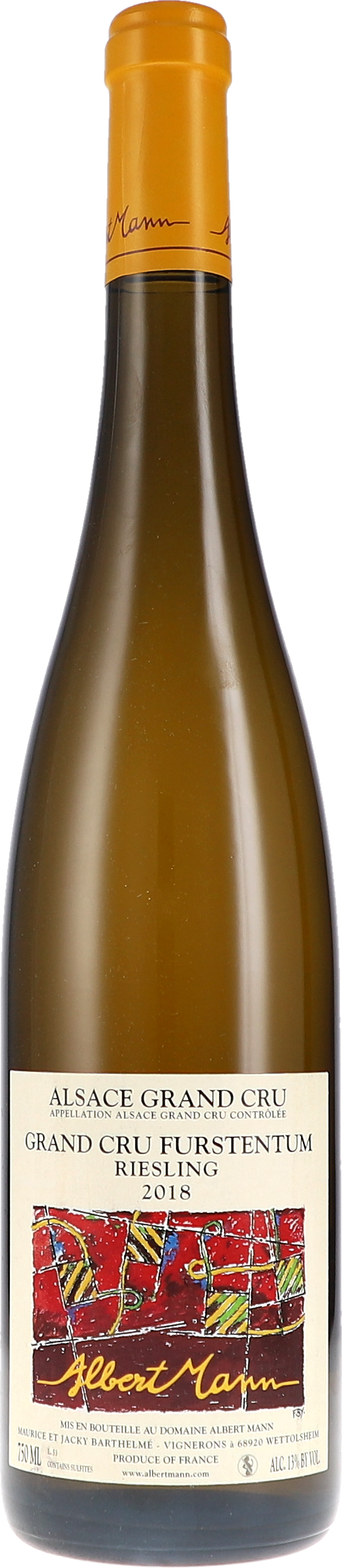 Albert Mann | Alsace | Riesling Furstentum Grand Cru | 2018 | 750ml | bio