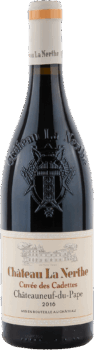 La Nerthe | Southern Rhône | Châteauneuf-du-Pape “Cuvée des Cadettes” Rouge AOC | 2016 | 750ml | bio