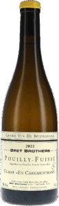 Bret Brothers | Burgundy | Pouilly-Fuisse Climat “En Carementrant” Zen AOC | 2022 | 750ml | bio