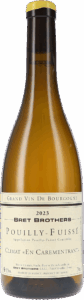 Bret Brothers | Burgund | Pouilly-Fuisse Climat “En Carementrant” AOC | 2023 | 750ml | bio