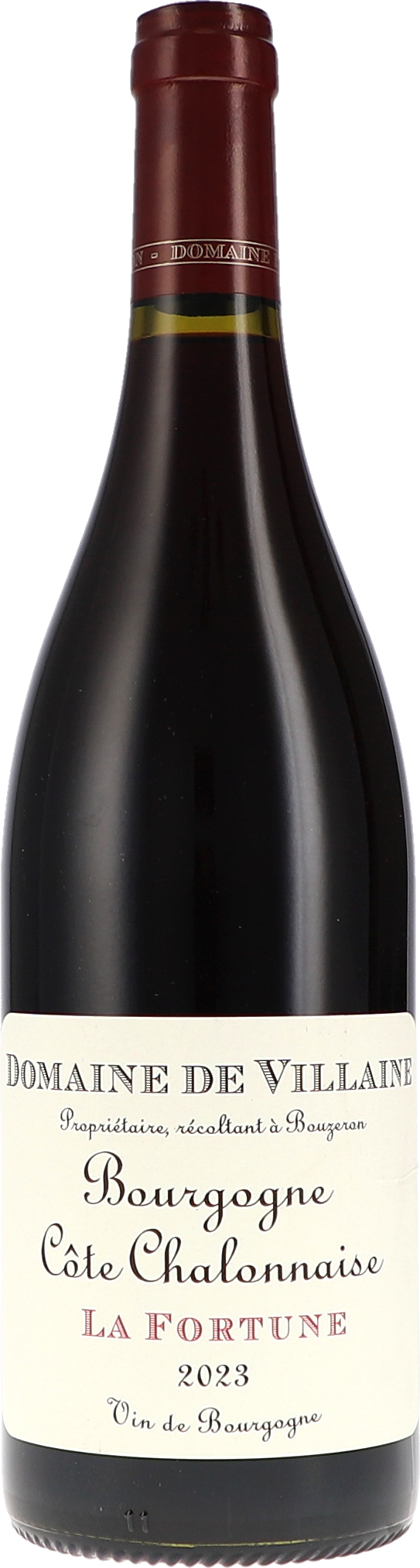 A. et P. de Villaine Bourgogne Côte Chalonnaise rouge La Fortune 2023, 750ml bottle, front label view