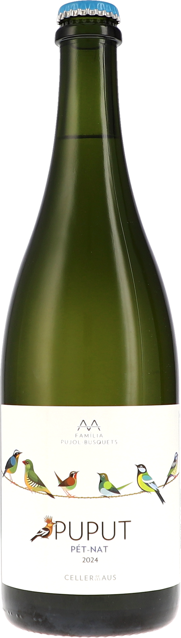 Alta Alella AUS Puput Pét-Nat 2024, 750ml bottle, front label view