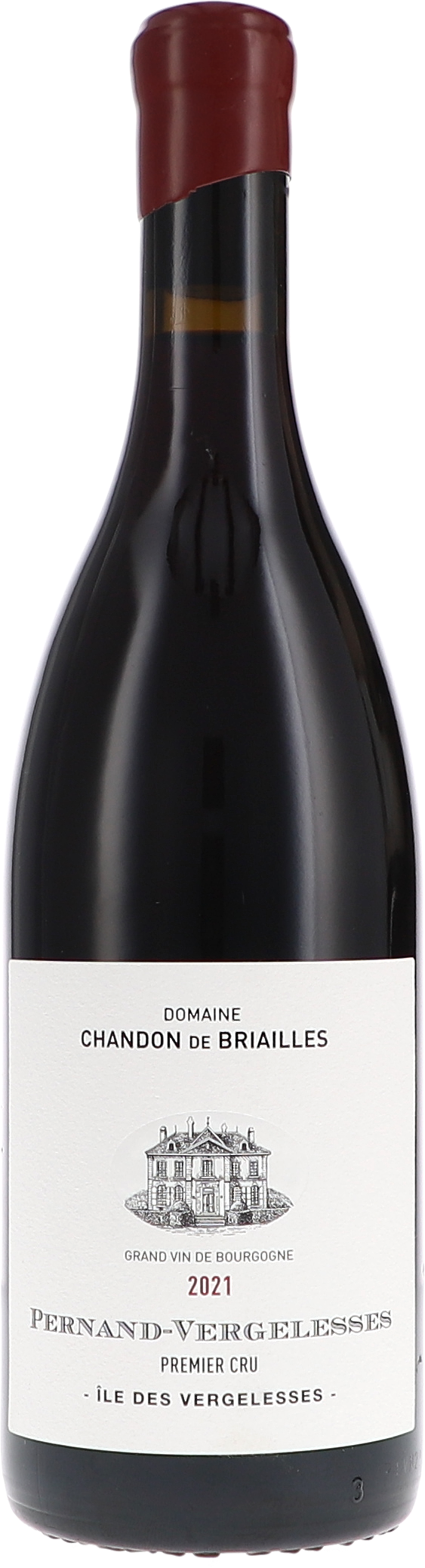 Chandon de Briailles Pernand-Vergelesses 1er Cru Île des Vergelesses 2021, 750ml bottle, front label view