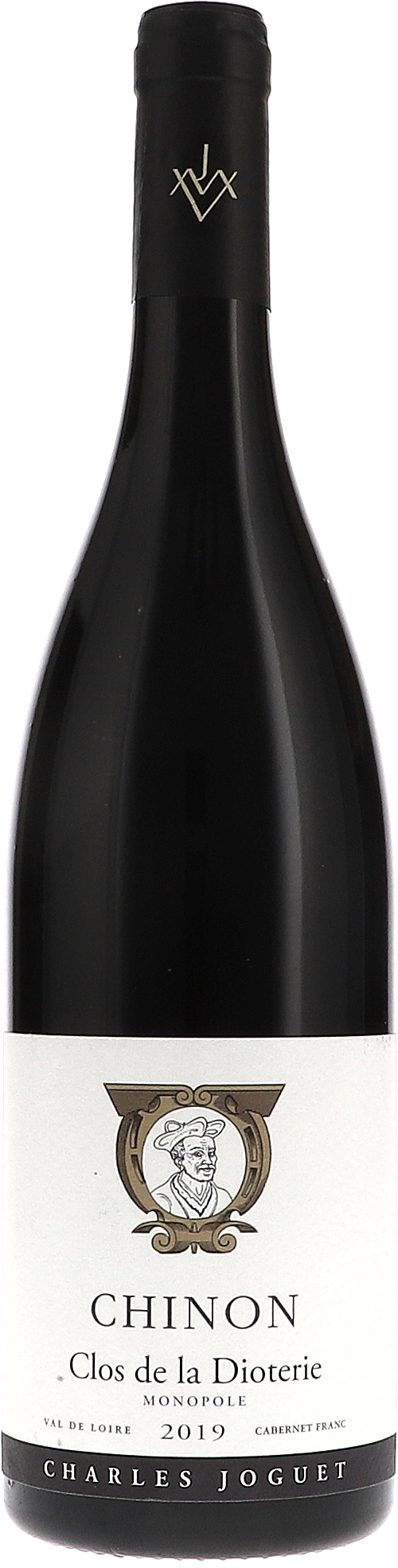 Charles Joguet Clos de la Dioterie Monopole 2019, 750ml bottle, front label view