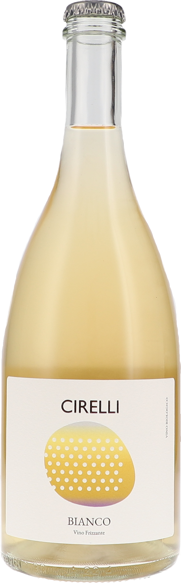 Cirelli Vino Frizzante Bianco, 750ml bottle, front label view