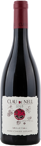 Clau de Nell Cabernet Franc 2020, 750ml bottle, front label view
