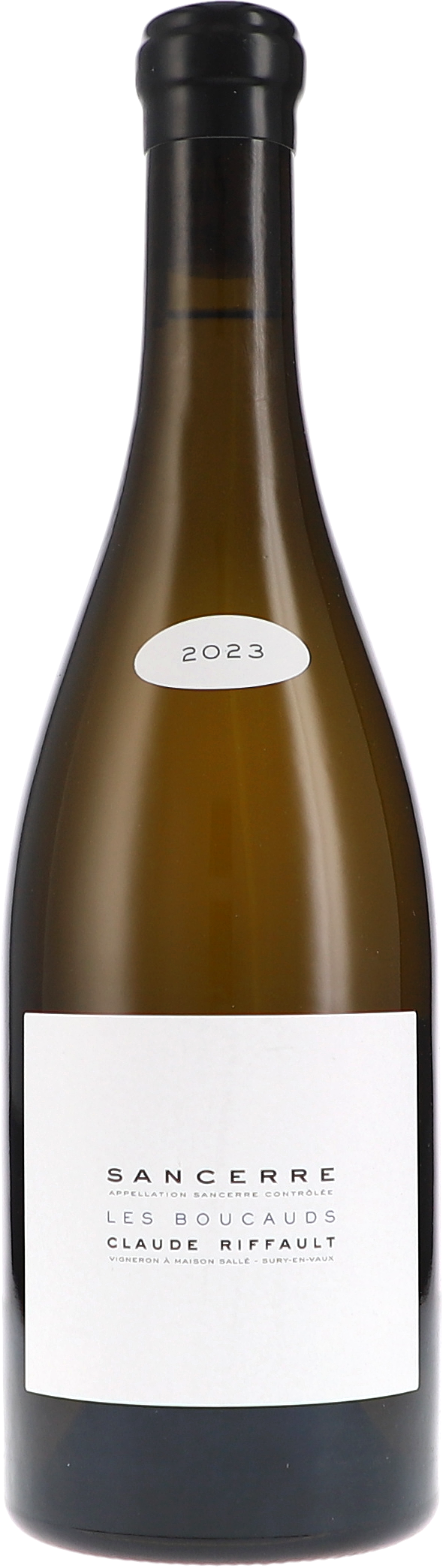 Claude Riffault Sancerre blanc Les Boucauds 2023, 750ml bottle, front label view