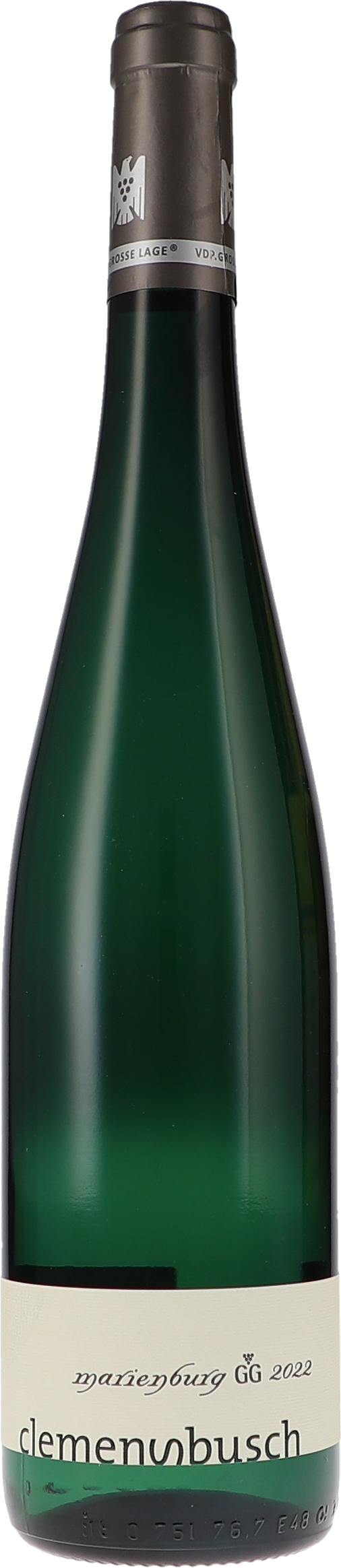 Clemens Busch Riesling Marienburg Grosses Gewächs 2022, 750ml bottle, front label view