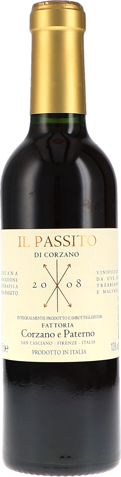 Corzano e Paterno Il Passito di Corzano 2008, 375ml bottle, front label view