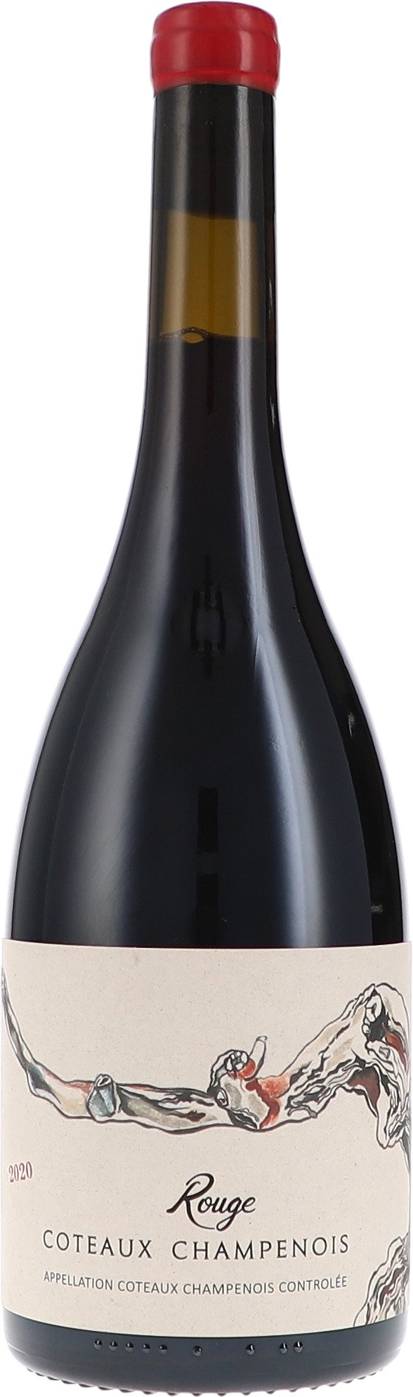 De Sousa et Fils Coteaux Champenois rouge 2020, 750ml bottle, front label view