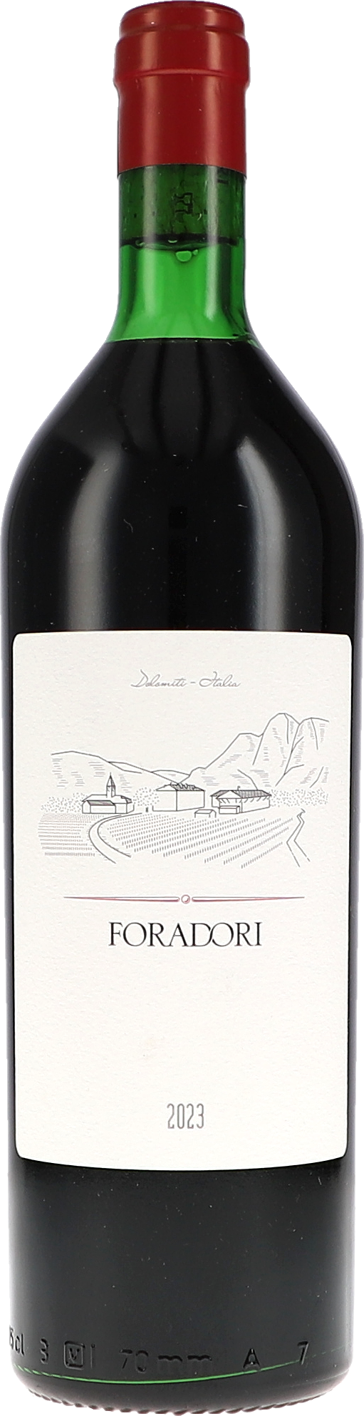 Foradori Foradori Teroldego 2023, 750ml bottle, front label view