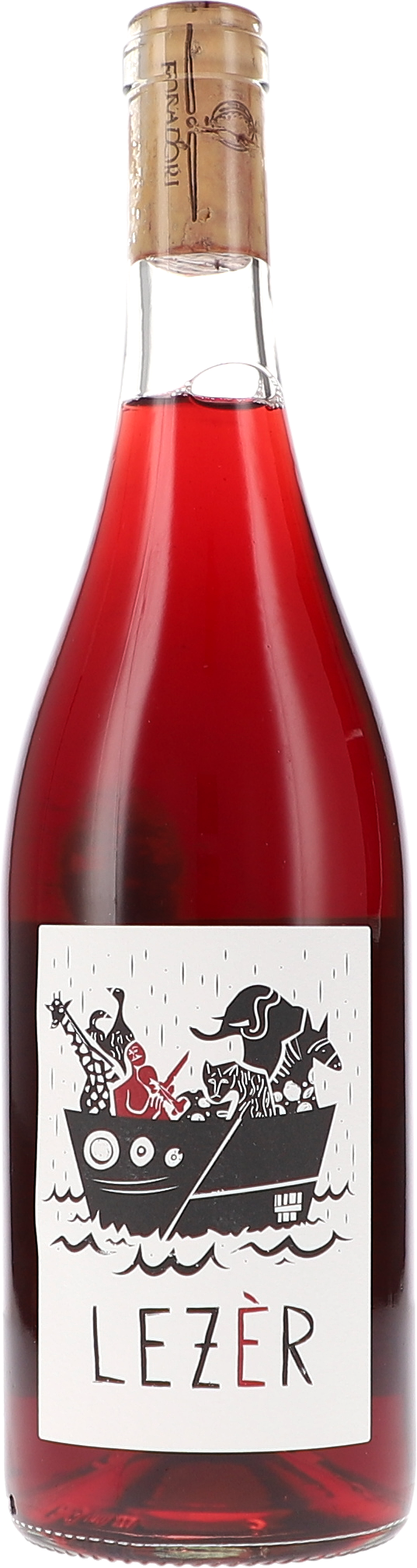 Foradori Lezèr 2024, 750ml bottle, front label view