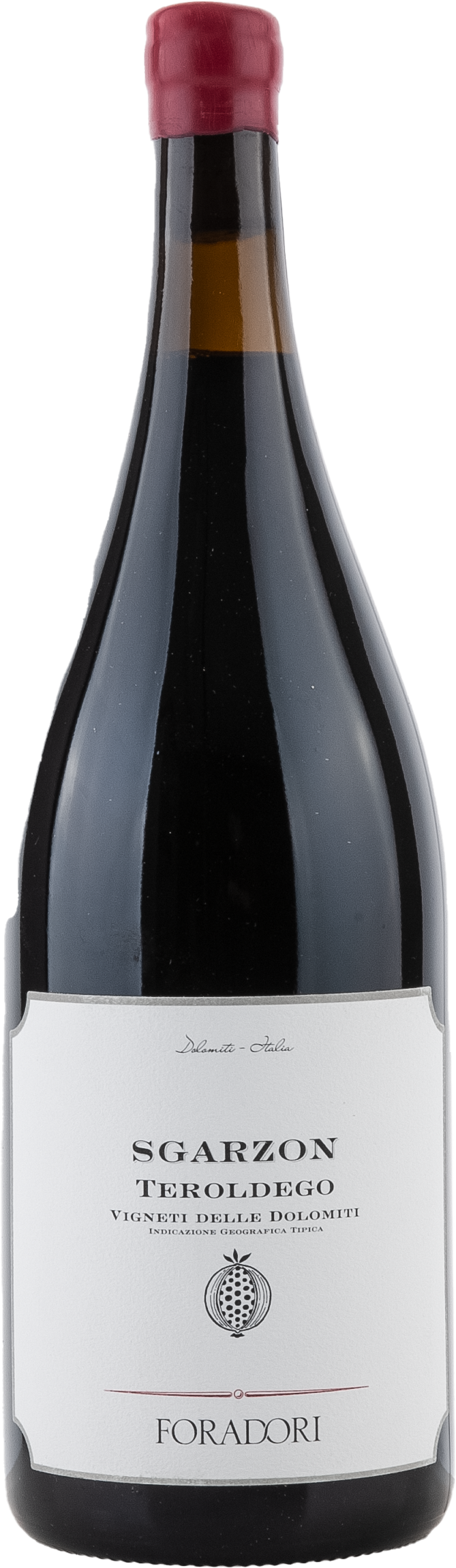 Foradori Sgarzon Teroldego 2020, 1500ml bottle, front label view