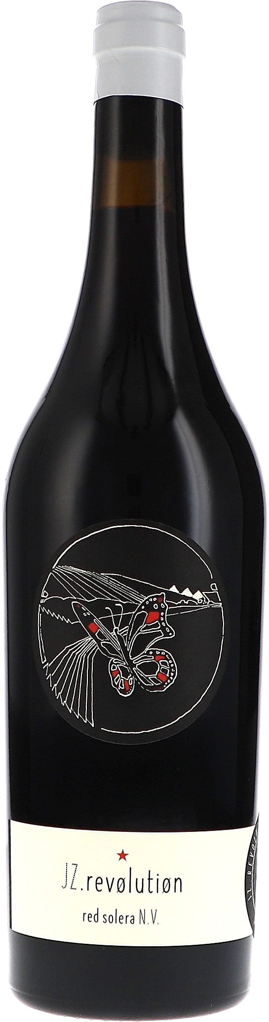 Johannes Zillinger JZ. Revolution red solera N.V., 750ml bottle, front label view