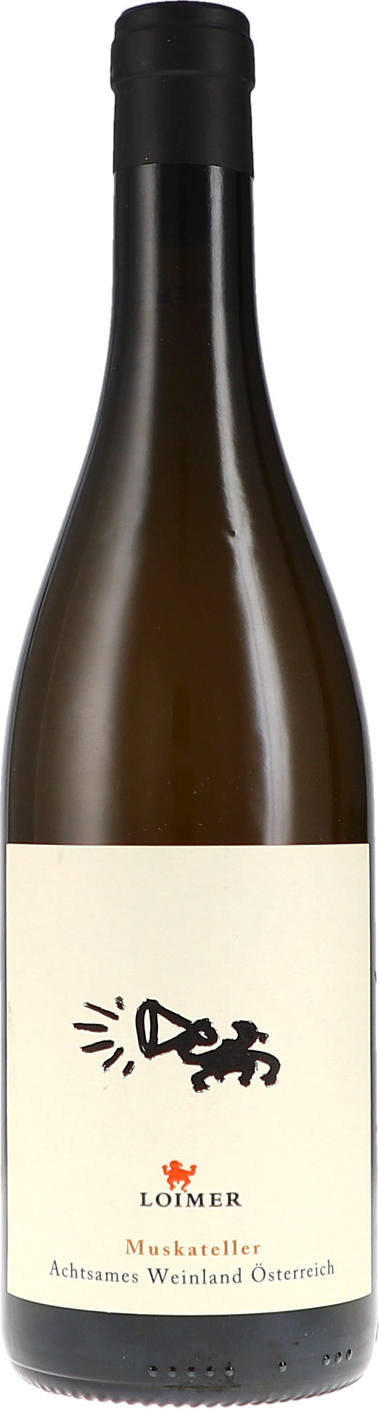 Loimer Muskateller mit ACHTUNG 2022, 750ml bottle, front label view