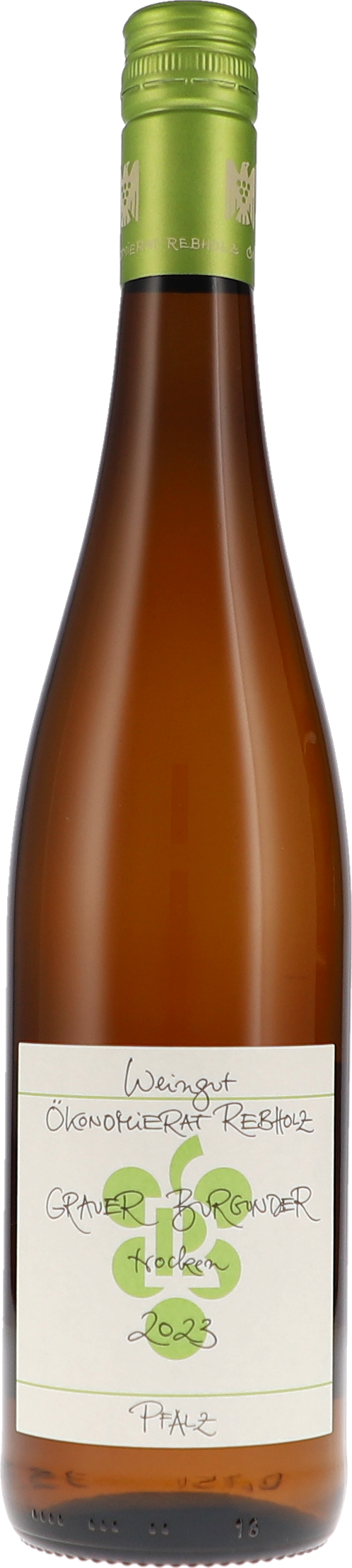 Ökonomierat Rebholz Grauer Burgunder 2023, 750ml bottle, front label view
