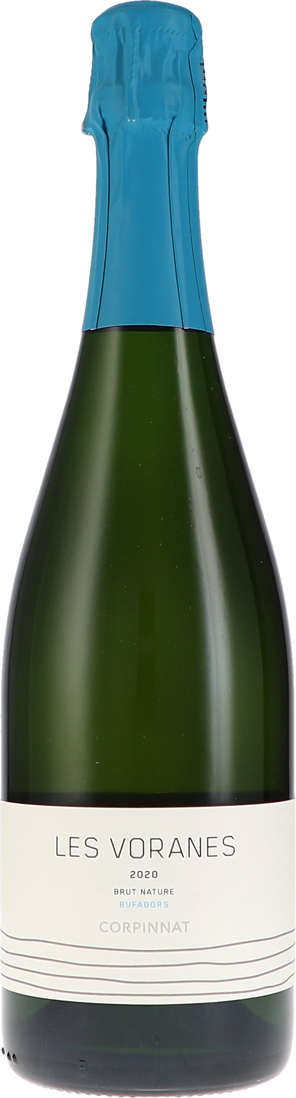 Recaredo Bufadors Les Voranes Brut Nature 2020, 750ml bottle, front label view