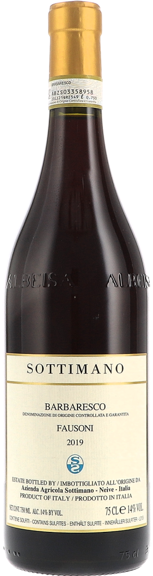 Sottimano Fausoni Barbaresco 2019, 750ml bottle, front label view