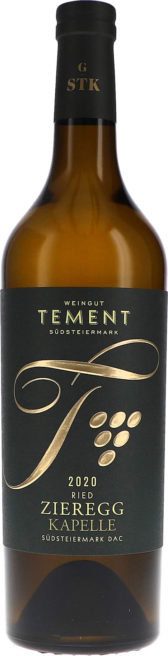 Tement Ried Zieregg Kapelle Sauvignon blanc Große STK Lage 2020, 750ml bottle, front label view