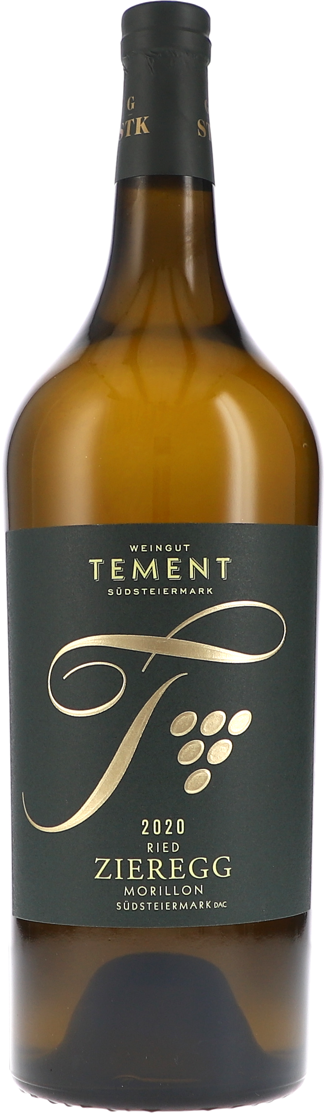 Tement Ried Zieregg Steilriegel Morillon Große STK Lage 2020, 1500ml bottle, front label view