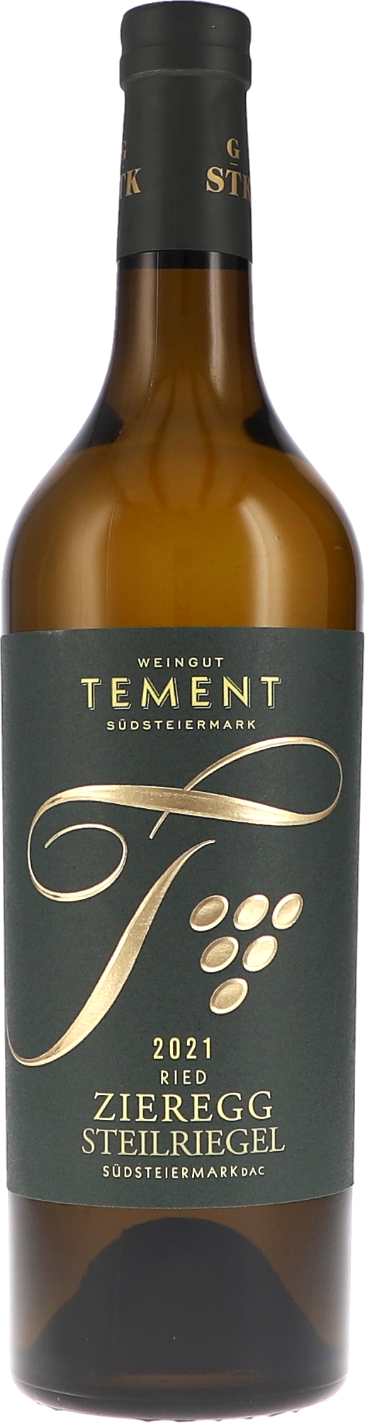Tement Ried Zieregg Steilriegel Morillon Große STK Lage 2021, 750ml bottle, front label view