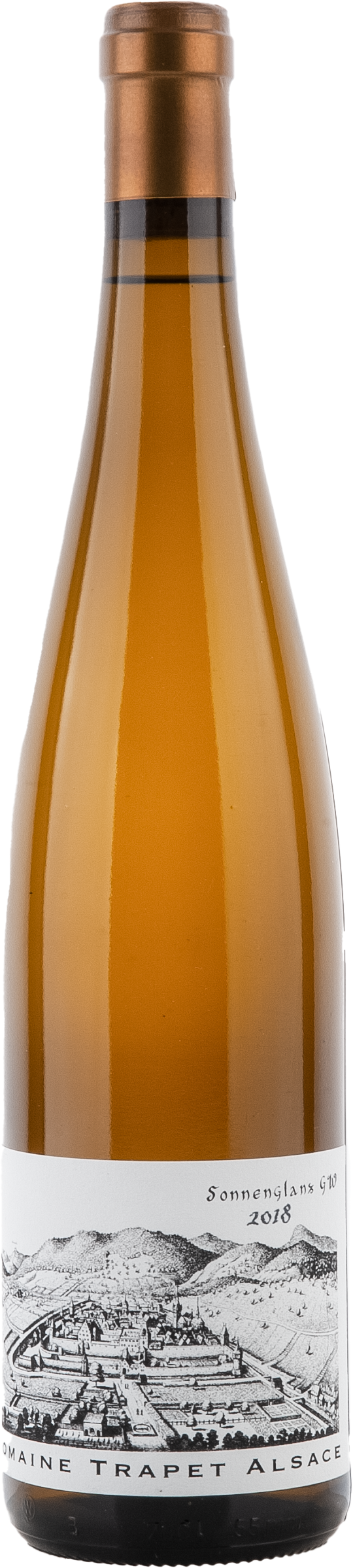 Trapet Alsace Gewürztraminer Sonnenglanz Grand Cru 2018, 750ml bottle, front label view