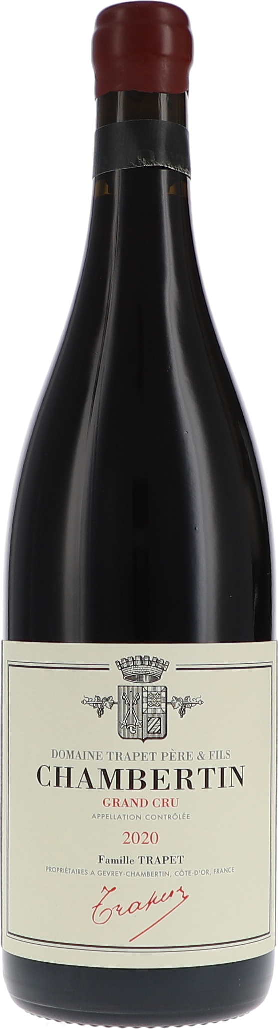 Trapet Père & Fils Chambertin Grand Cru 2008, 750ml bottle, front label view