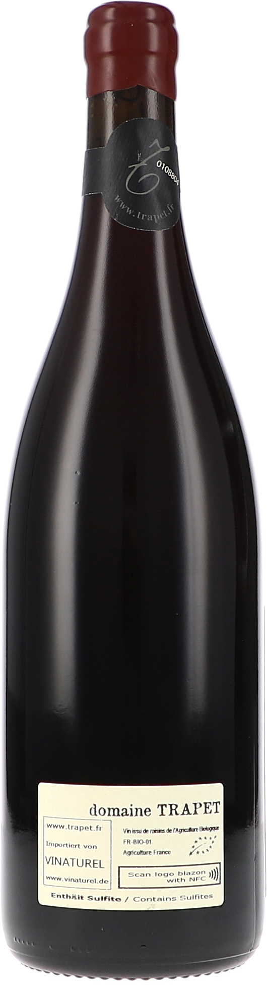 Trapet Père & Fils Latricières-Chambertin Grand Cru 2022, 750ml bottle, back label view