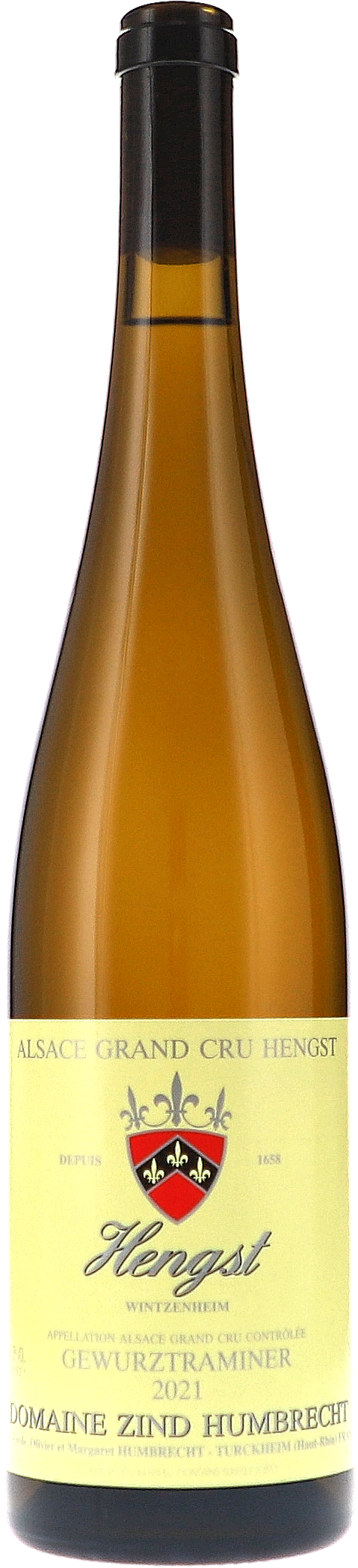 Zind-Humbrecht Gewürztraminer Hengst Grand Cru 2021, 750ml bottle, front label view