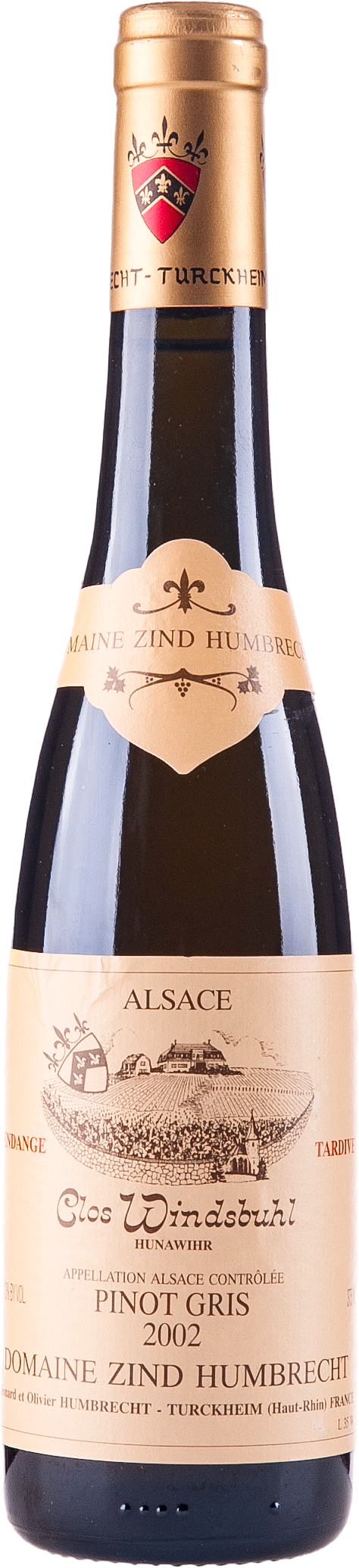 Zind-Humbrecht Pinot Gris Rotenberg Sélection de Grains Nobles 2000, 750ml bottle, front label view