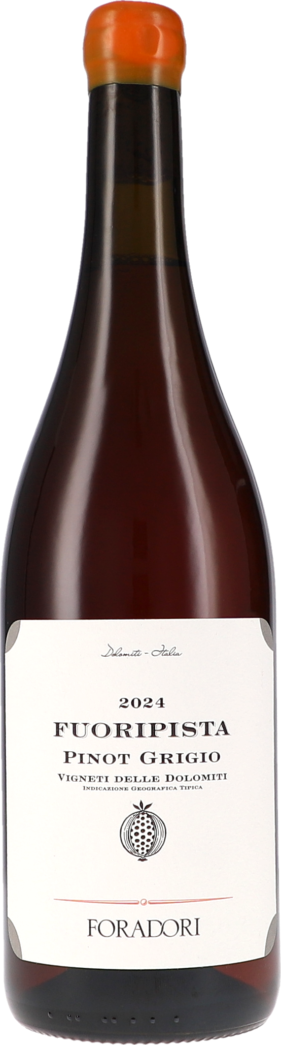 Foradori Fuoripista Pinot Grigio 2024, 750ml bottle, front label view