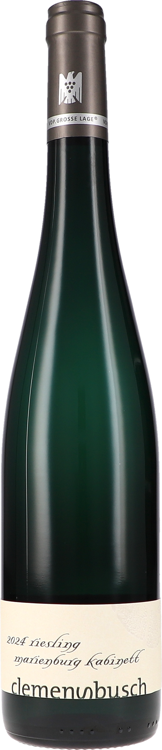 Clemens Busch Riesling Marienburg Kabinett 2024, 750ml Flasche, Ansicht Frontetikett