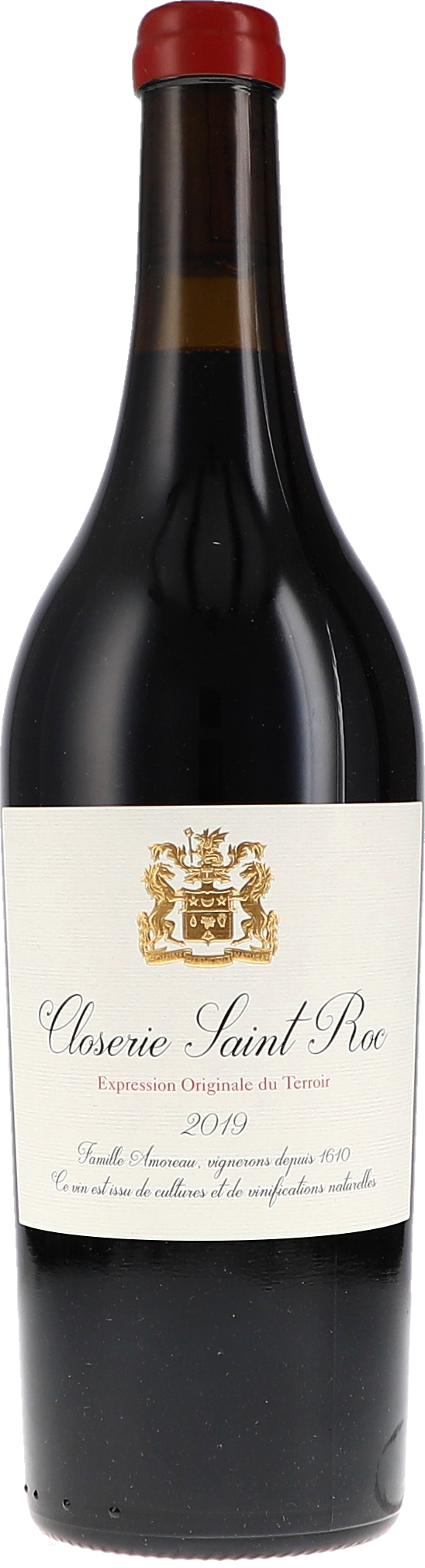 Closerie Saint Roc Closerie Saint Roc 2019, 750ml Flasche, Ansicht Frontetikett