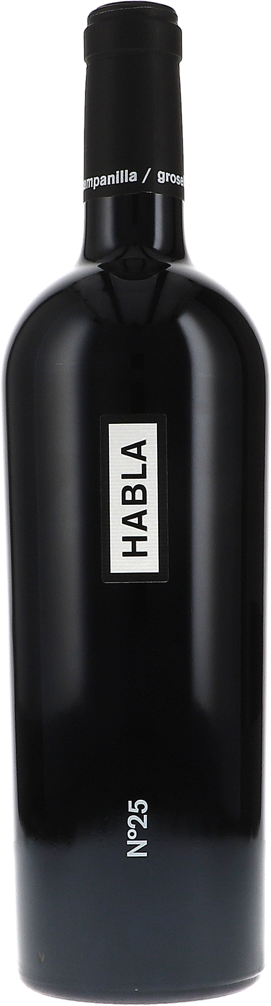 Habla Habla Nr 25 2019, 750ml Flasche, Ansicht Frontetikett