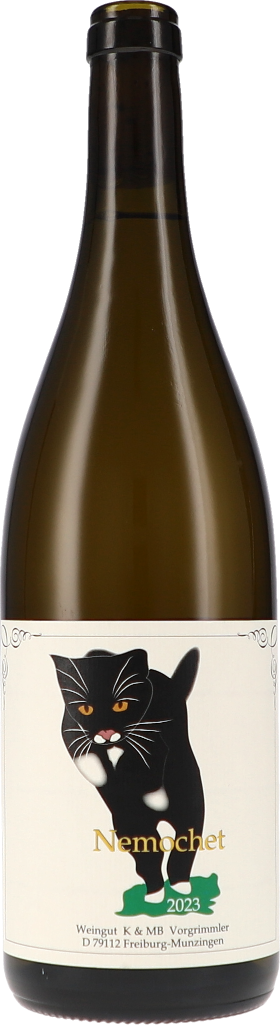 Klaus Vorgrimmler Nemochet 2023, 750ml Flasche, Ansicht Frontetikett