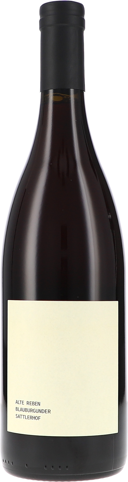 Sattlerhof Alte Reben Blauburgunder 2023, 750ml bottle, front label view