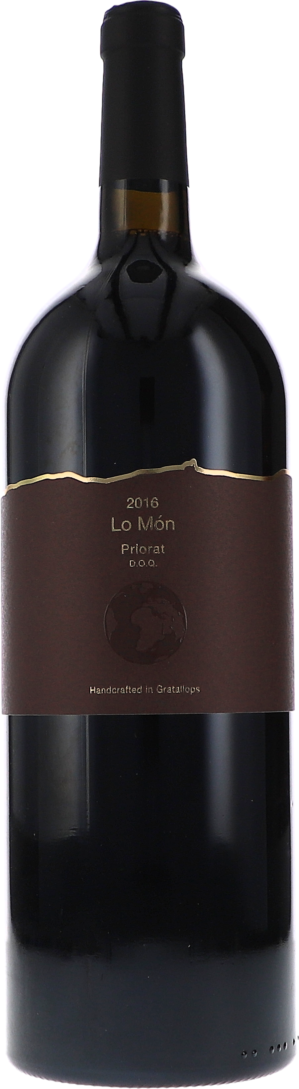 Trossos del Priorat Lo Món 2019, 1500ml Flasche, Ansicht Frontetikett