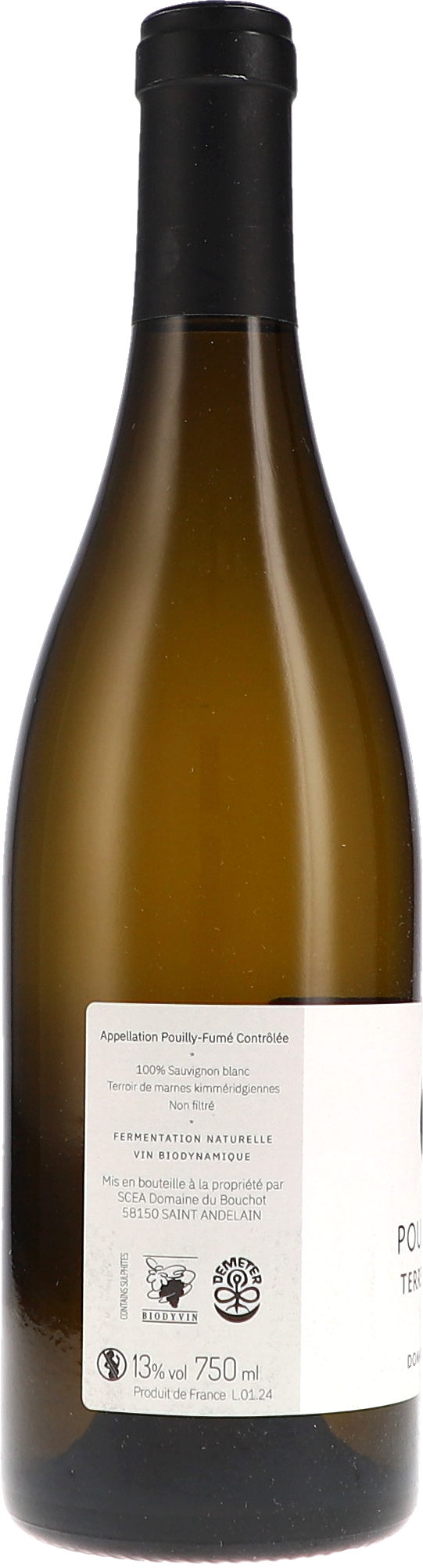 du Bouchot Pouilly-Fumé Terres blanches 2023 750ml Foto 2