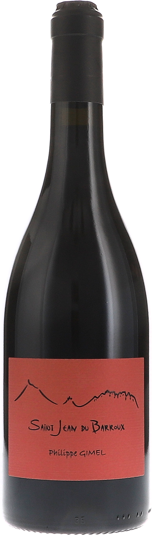 Saint Jean Du Barroux Grenache Bois Long 2020, 750ml Flasche, Ansicht Frontetikett