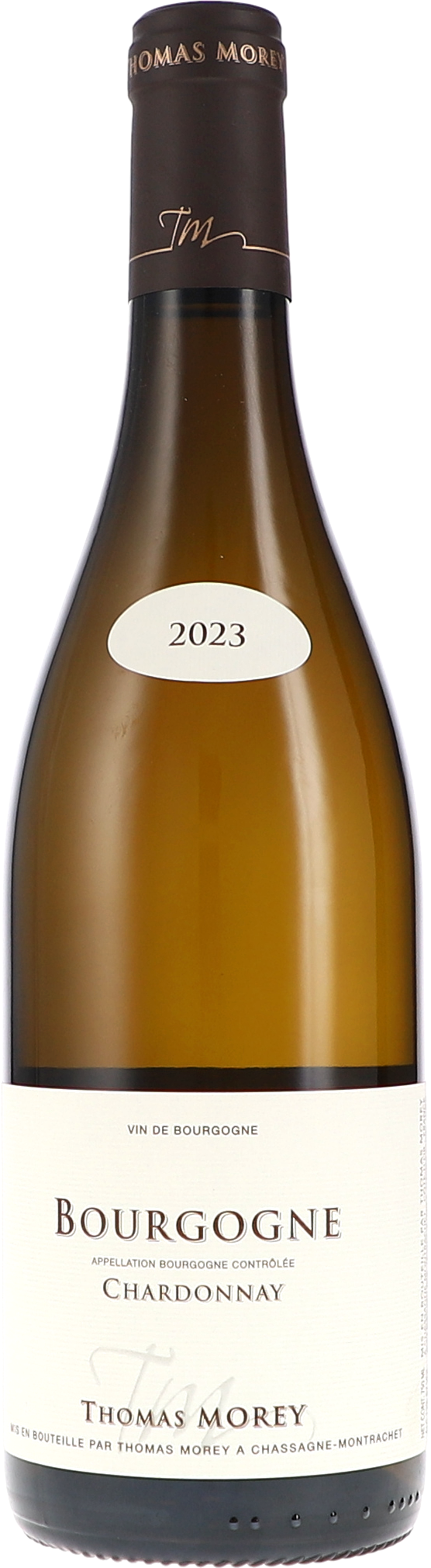 Thomas Morey Bourgogne Chardonnay 2023, 750ml bottle, front label view