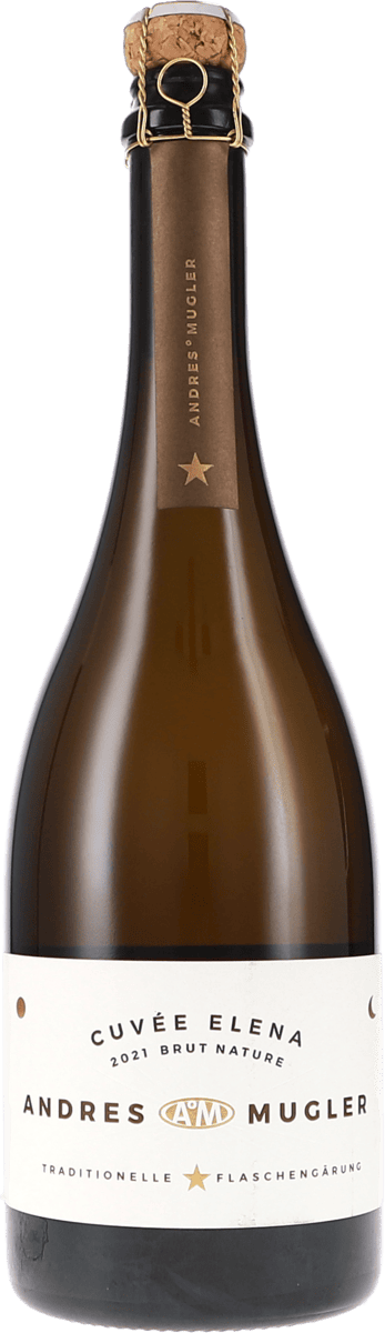 Andres & Mugler | Pfalz | Cuvée Elena Sekt Brut Nature | 2021 | 750ml | bio