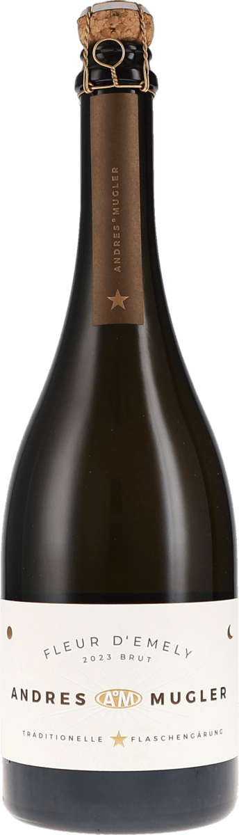 Andres & Mugler | Pfalz | Fleur d’Emely Sekt Brut | 2023 | 750ml | bio