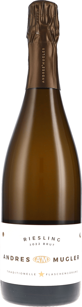 Andres & Mugler | Pfalz | Riesling Sekt Brut  | 2022 | 750ml | bio