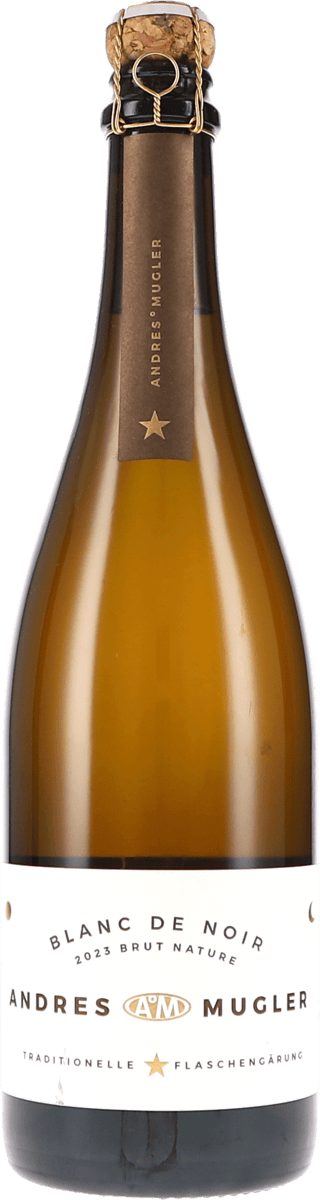 Andres & Mugler | Pfalz | Blanc de Noir Sekt Brut Nature | 2023 | 750ml | bio