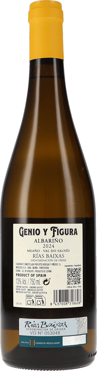 Attis Bodegas y Vinedos Genio y Figura 2024, 750ml Foto 2