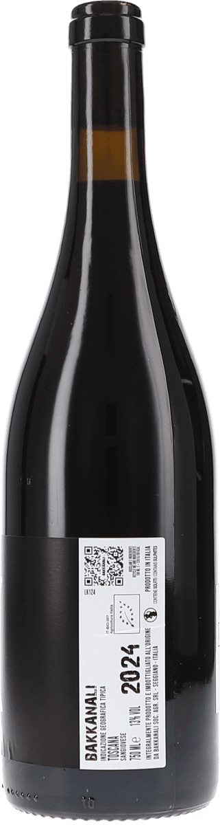Bakkanali Bakkanali K Monte Amiata 2024, 750ml Flasche, Foto 2