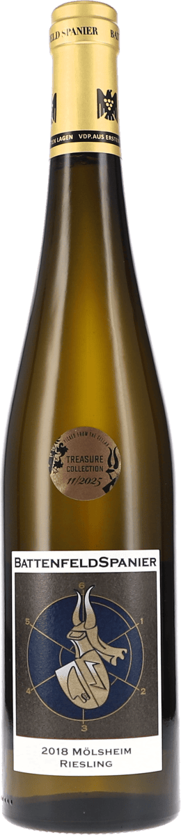 Battenfeld-Spanier | Rheinhessen | Riesling Mölsheim “Treasure Collection” VDP Erste Lage | 2018 | 750ml | bio