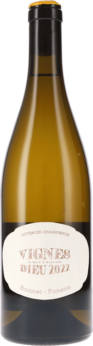 Bonnet-Ponson | Champagne | Vignes Dieu Blanc, Coteaux Champenois | 2022 | 750ml | bio