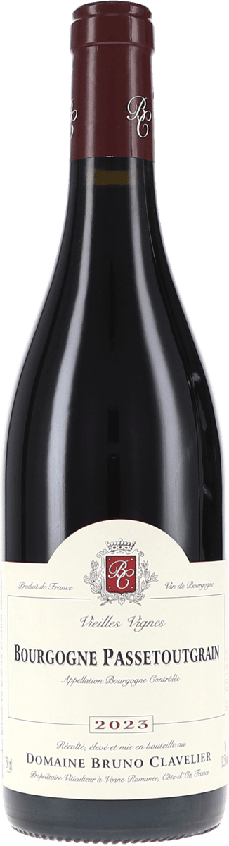 Bruno Clavelier | Burgund | Bourgogne Passetoutgrain, Vieilles Vignes AOC | 2023 | 750ml | bio