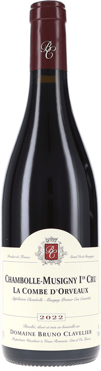 Bruno Clavelier | Burgund | Chambolle-Musigny 1er Cru “La Combe d’Orveaux” AOC | 2022 | 750ml | bio